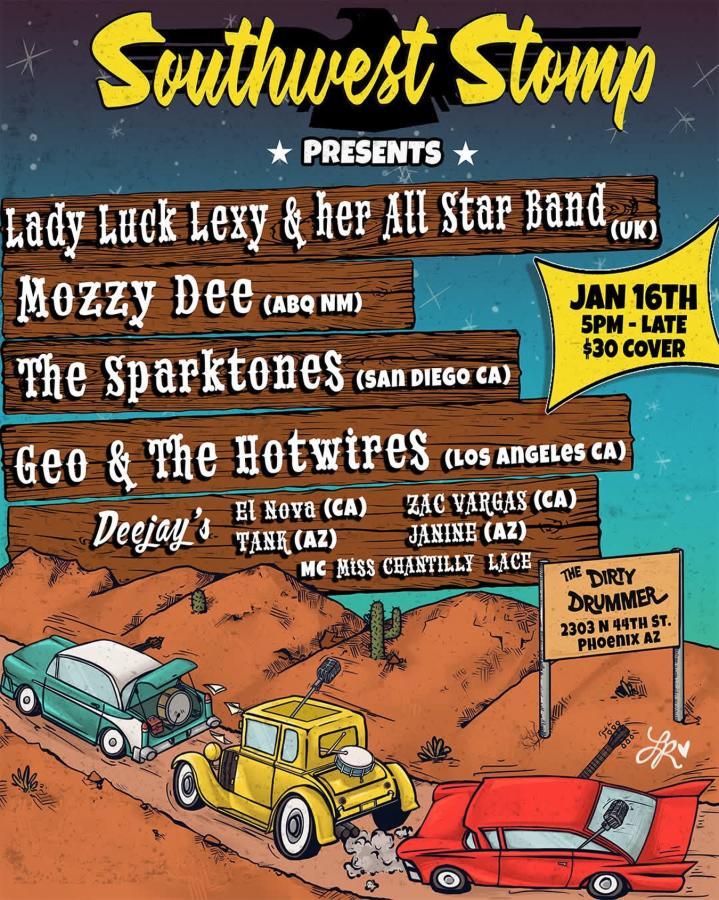 Southwest Stomp 2027 poster