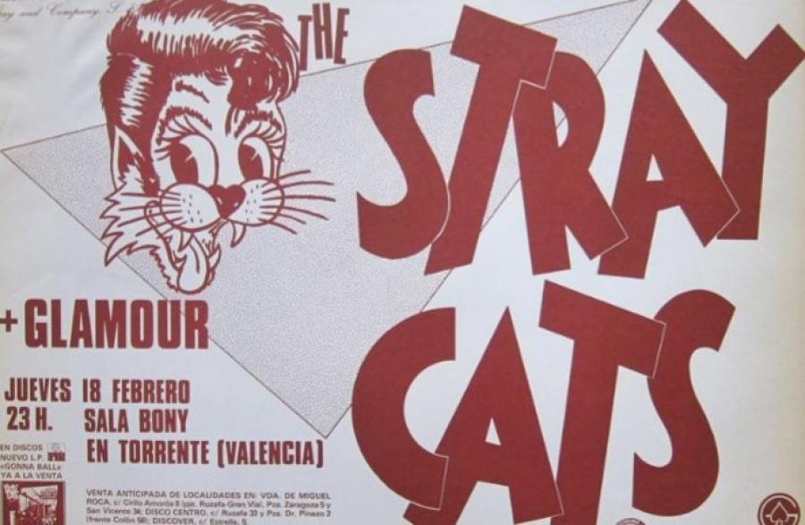 Stray Cats at Sala Bony, Torrent poster