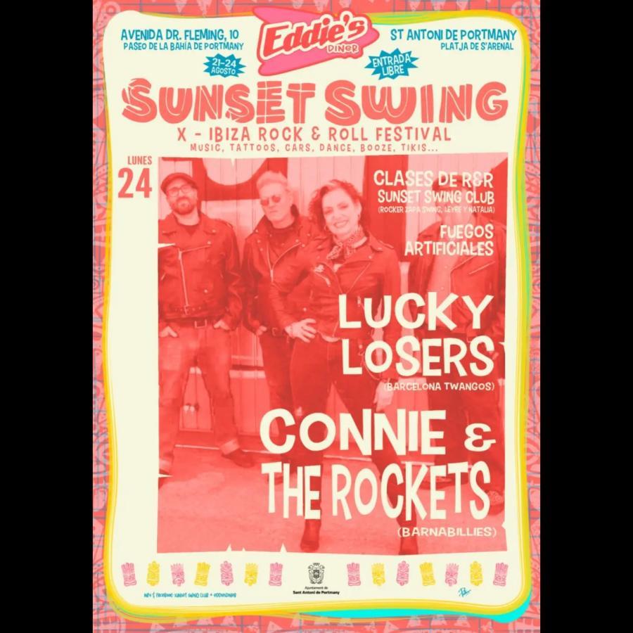 Sunset Swing X - Ibiza Rock & Roll Festival 2026 poster