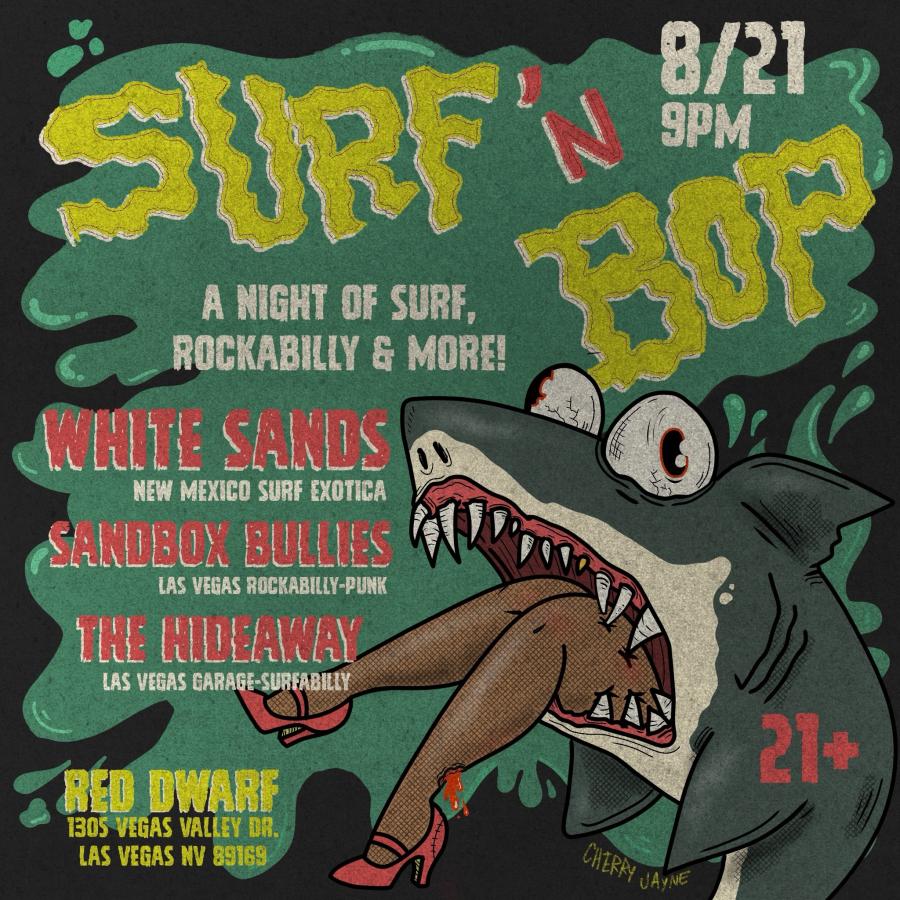 Surf 'n' Bop poster