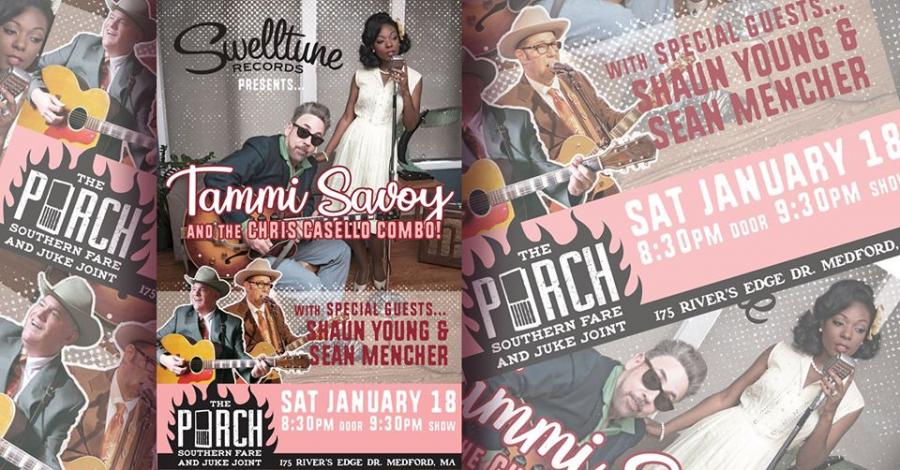 Tammi Savoy ft Chris Casello Combo w/ Shaun Young & Sean Mencher poster