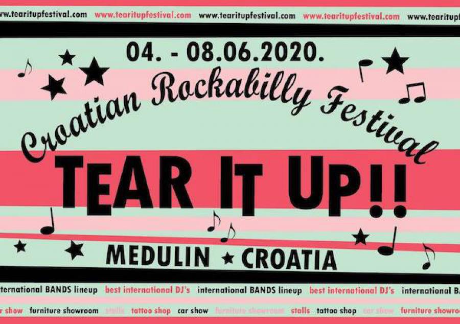 Tear It Up!! Festival 2020 poster