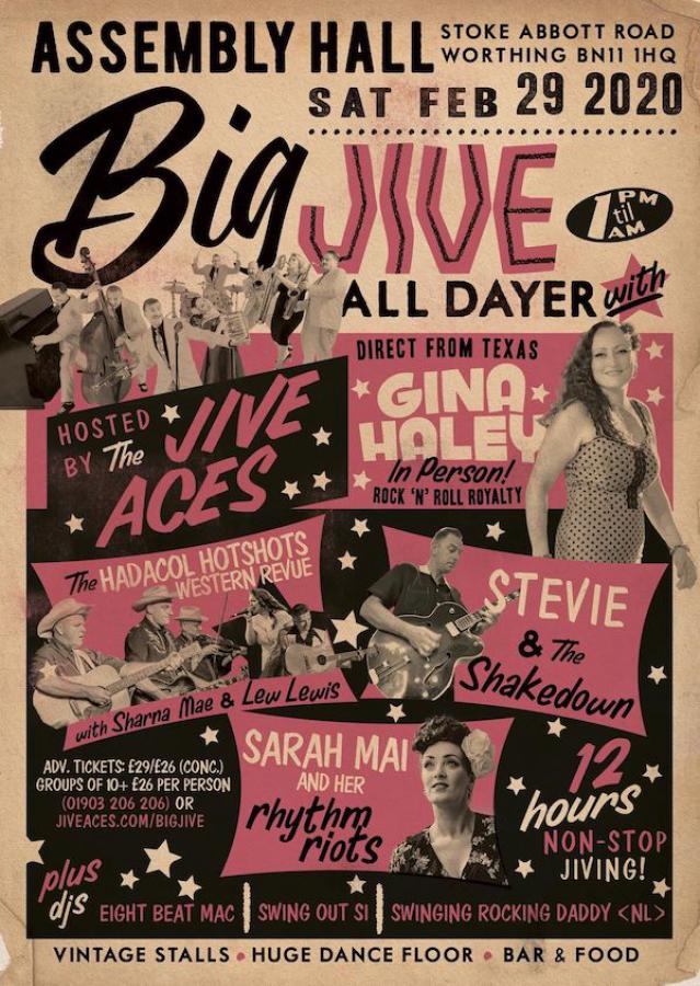 The Big Jive All-Dayer 2020 poster