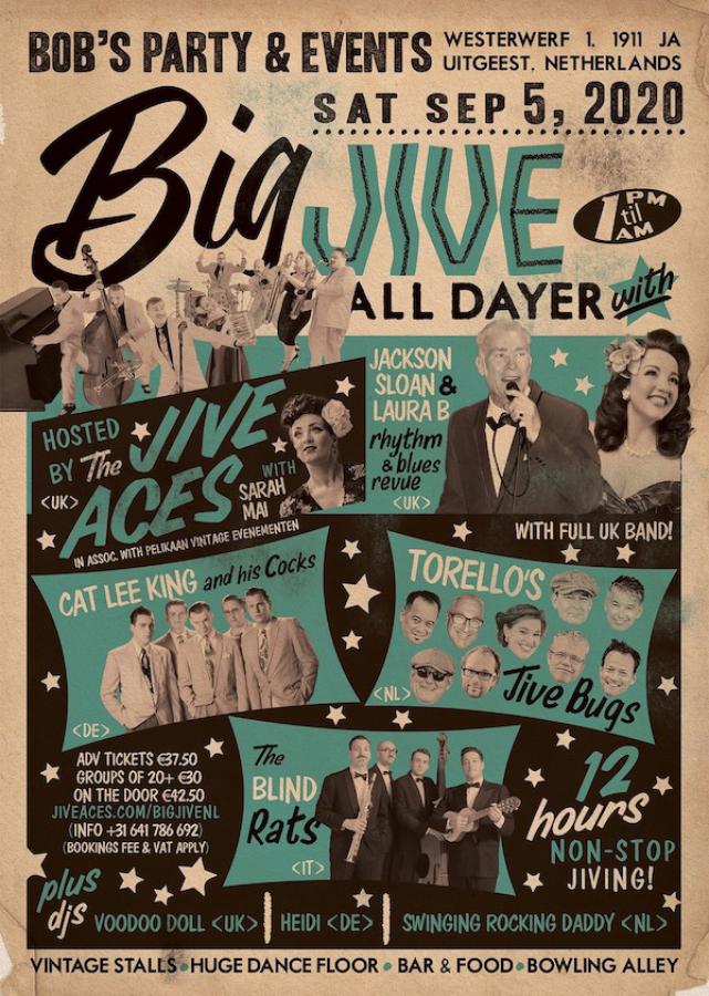 The Big Jive All-Dayer Netherlands poster
