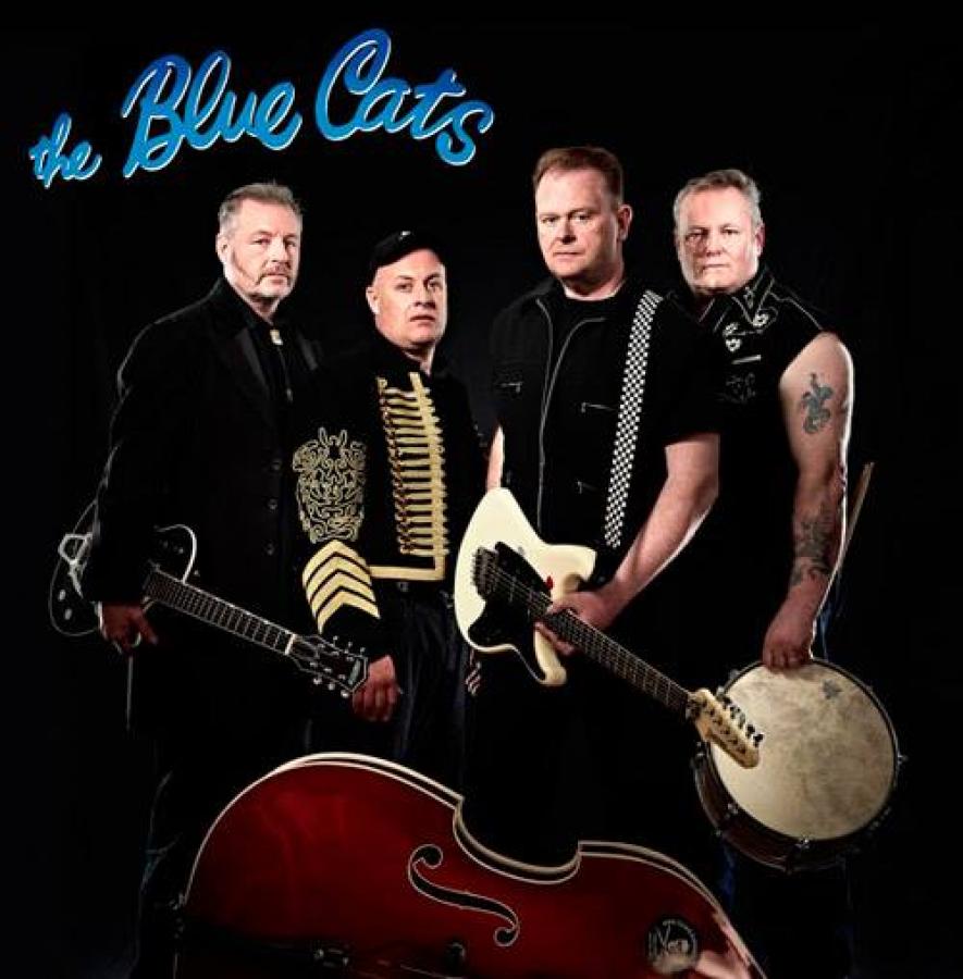 The Blue Cats at Altstadt Eindhoven poster