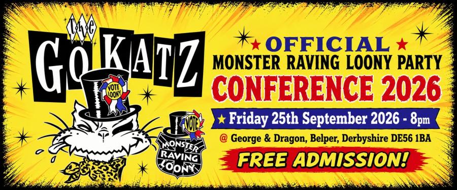 The Go Katz + Badaxe poster