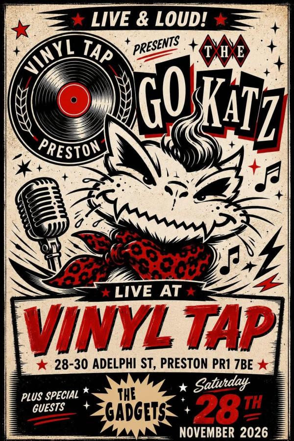 The Go Katz + The Gadgets poster