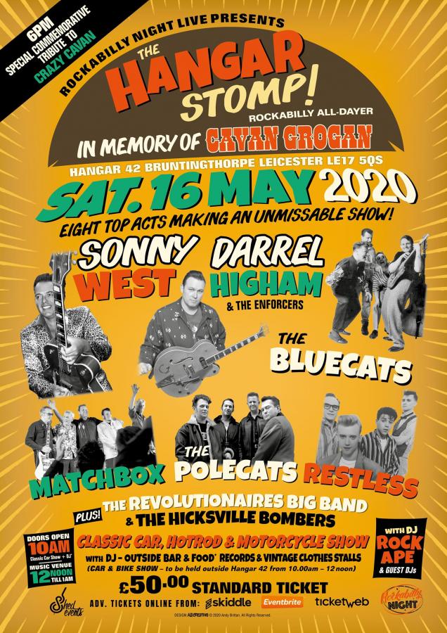 The Hangar Stomp All-Dayer poster