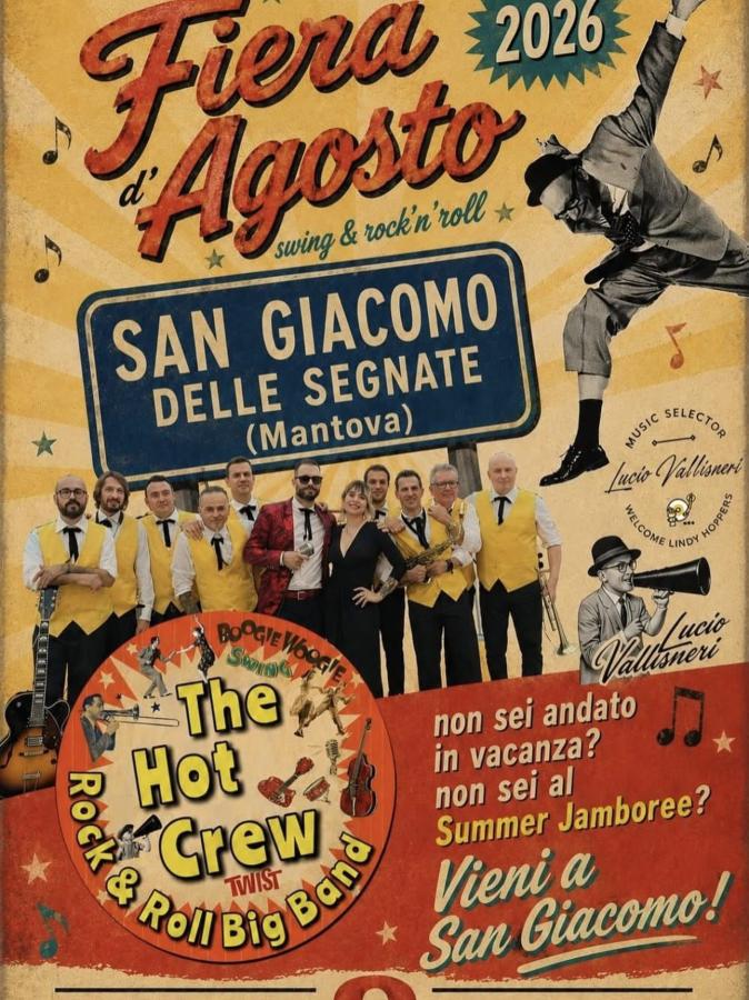 The Hot Crew at Fiera d'Agosto 2026 poster