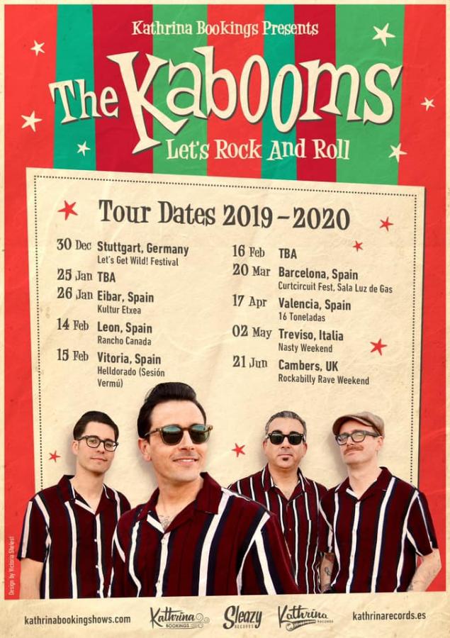 The Kabooms at Kultur Etxea poster