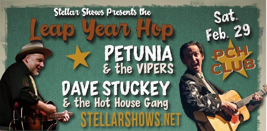 The Leap Year Hop w/ Petunia & Dave Stuckey poster