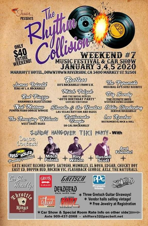 The Rhythm Collision Weekend #7 poster