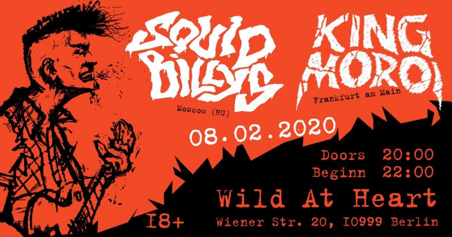 The Squidbillys + King Moroi poster