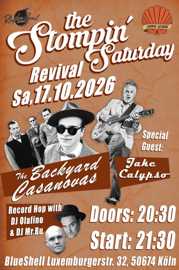 The Stompin' Saturday Revival poster