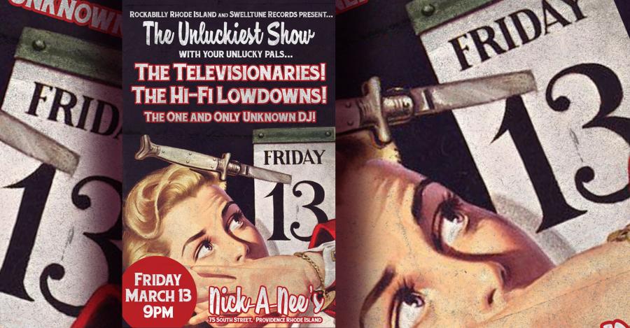 The Televisionaries + The Hi-Fi Lowdowns poster