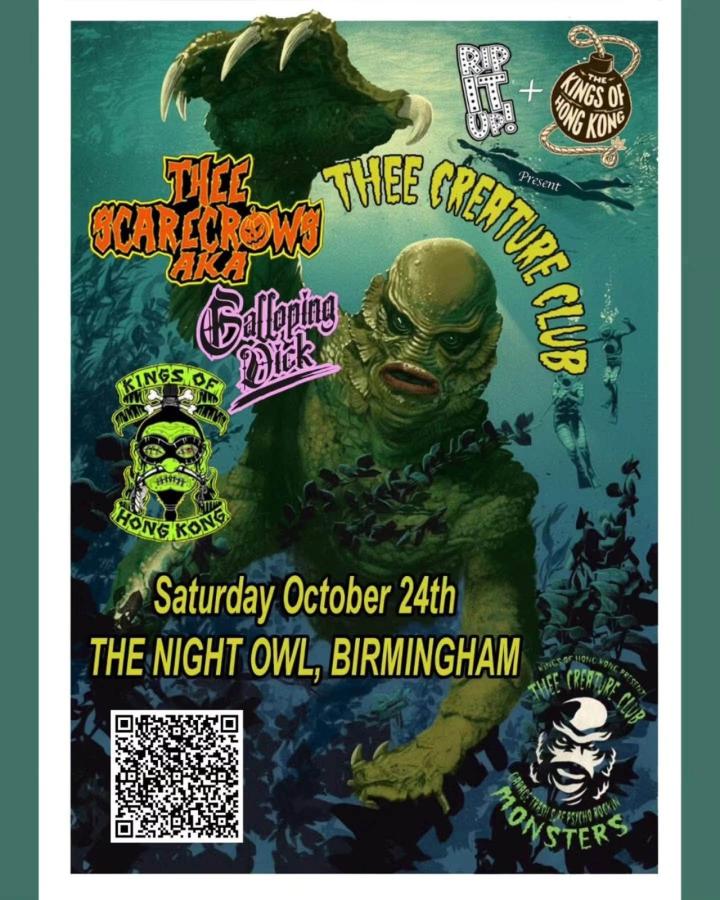 Thee Creature Club: Galloping Dick + Kings of Hong Kong poster