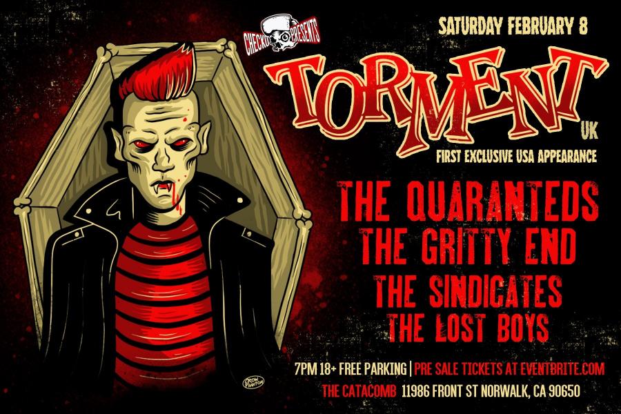 Torment first USA appearance poster
