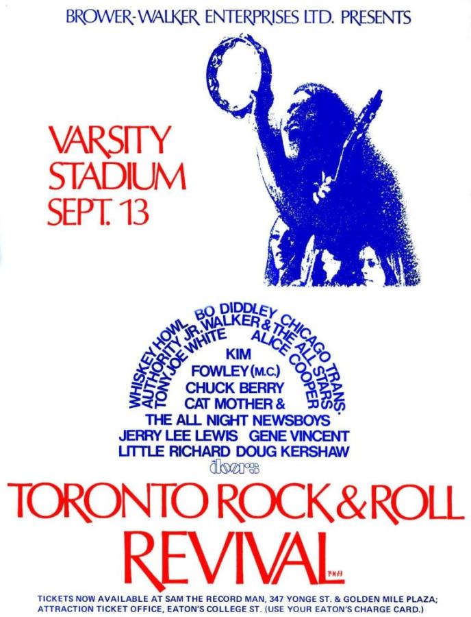 Toronto Rock and Roll Revival poster