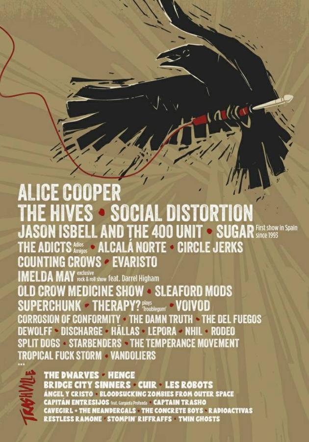 Trashville at Azkena Rock Festival 2026 poster