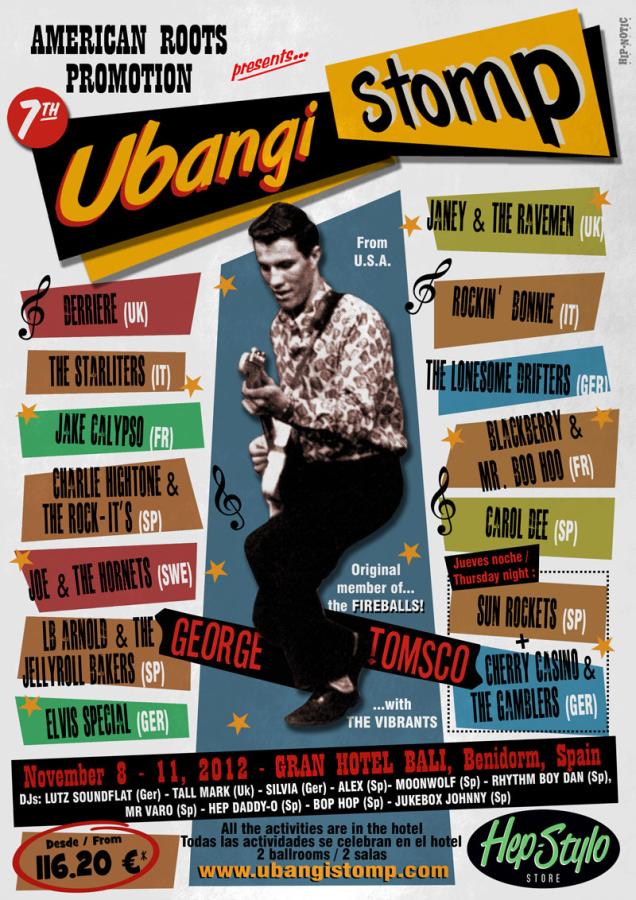 Ubangi Stomp 2012 poster
