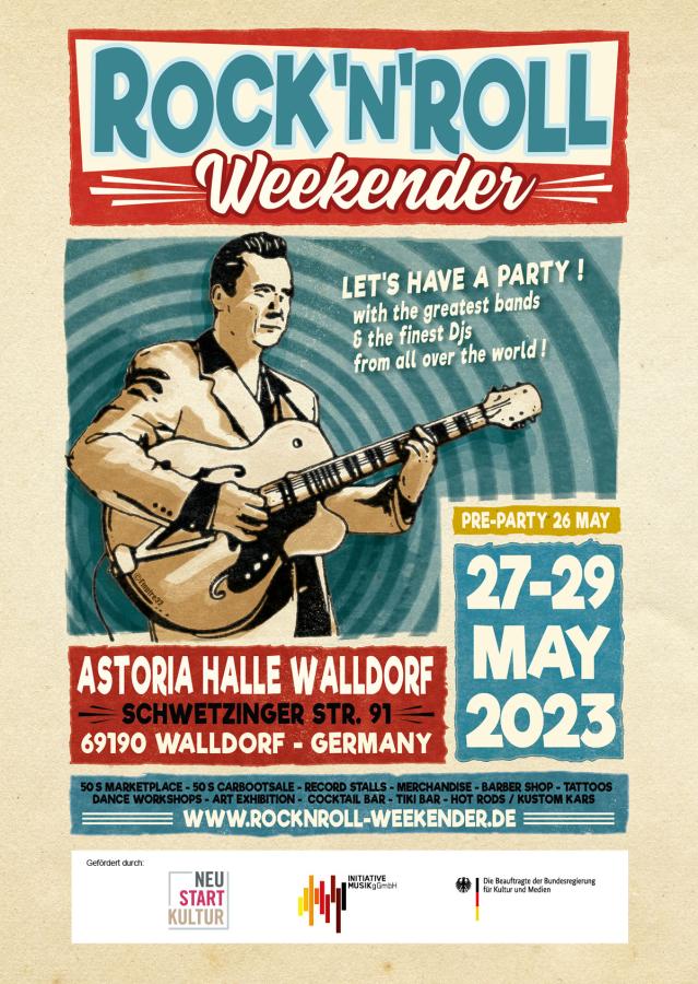 Walldorf Rock'n'Roll Weekender 2023 poster