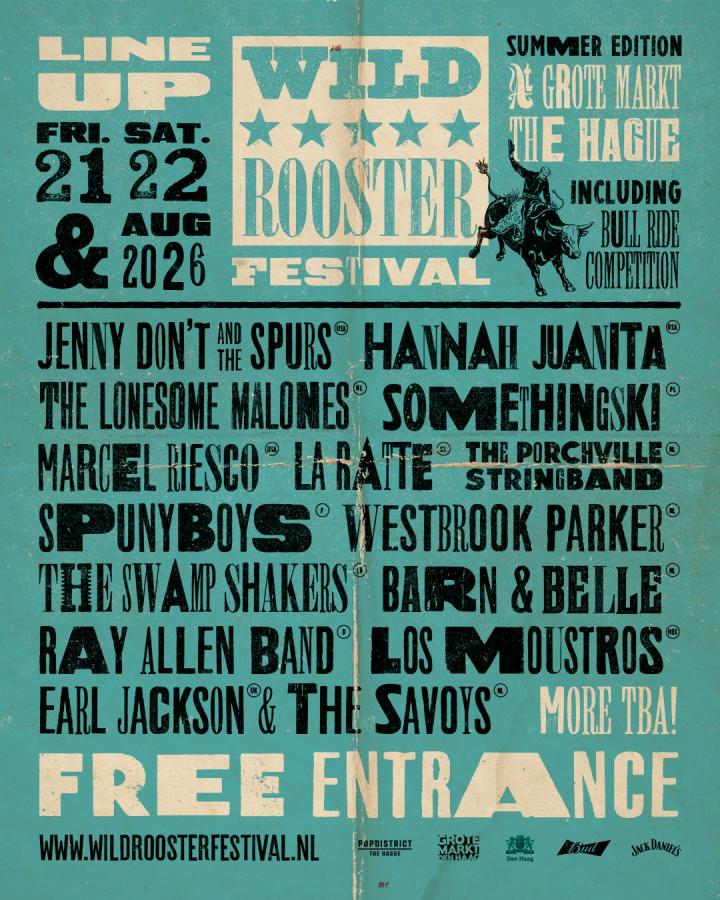 Wild Rooster Festival 2026 poster