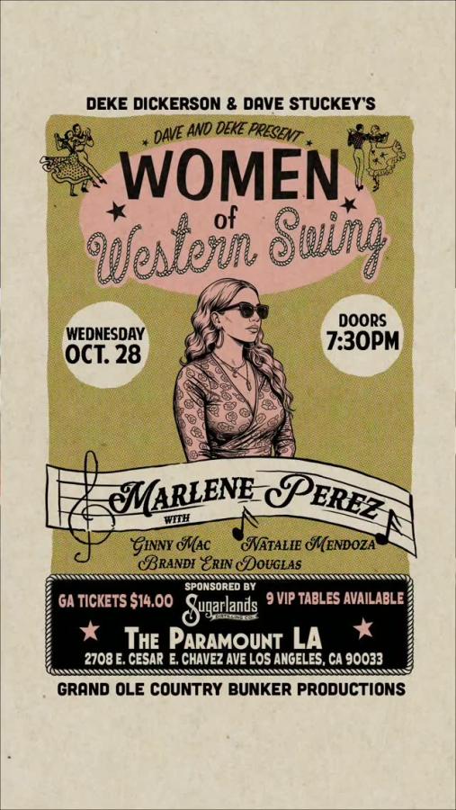 Women of Western Swing poster
