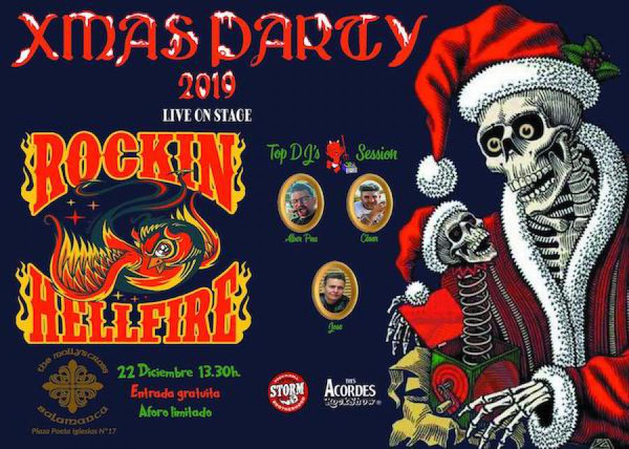 XMAS PARTY 2019 Salamanca poster