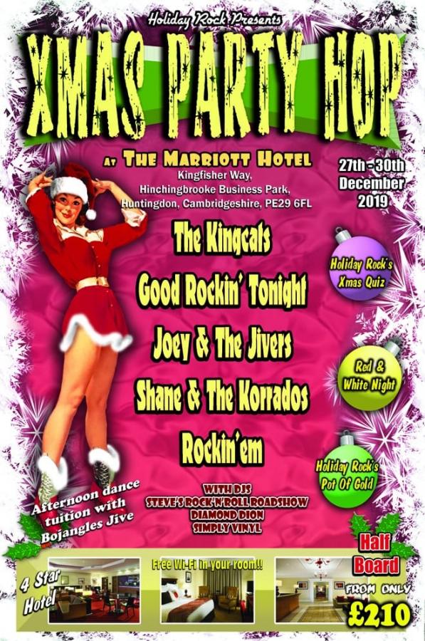 XMAS Party Hop 2019 poster