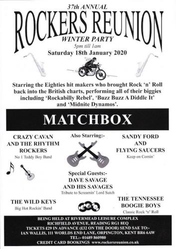 37th Annual Rockers Reunion Winter Party