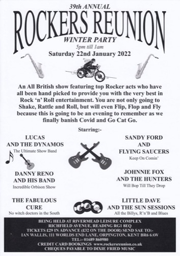 39th Rockers Reunion Winter Party 2022