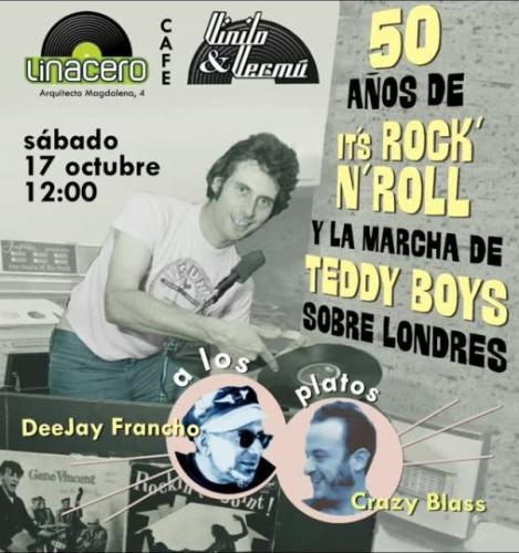 50 Years of It’s Rock ’n’ Roll: Midday DJs at Linacero Café