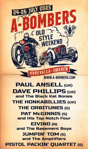 A-Bombers Old Style Weekend 2025