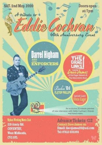 A tribute to Eddie Cochran - 60th Anniversary