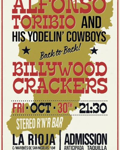 Alfonso Toribio & His Yodelin' Cowboys + Billywood Crackers
