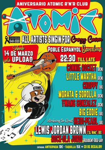 Aniversario Atomic R'n'R Club Barcelona