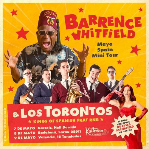 Barrence Whitfield + Los Torontos Tour