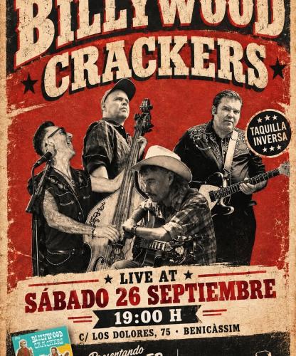 Billywood Crackers at Pub Jinete Pálido, Benicàssim