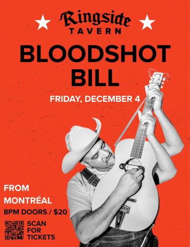 Bloodshot Bill at Ringside Tavern, St. John's