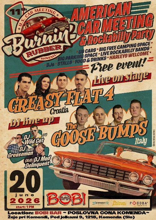 Burnin' Rubber #11 — American Car Meeting