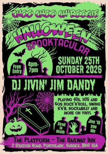 Choo Choo Ch'Boogie Halloween Spooktacular