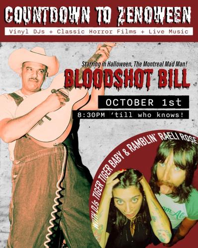 Countdown to Zenoween: Bloodshot Bill at Zeno's, State College