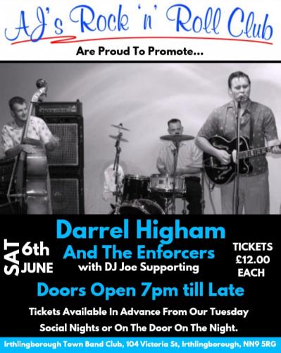 Darrel Higham & The Enforcers - AJ's Rock'n'Roll Club
