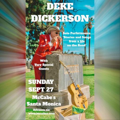 Deke Dickerson at McCabe's Guitar Shop, Santa Monica