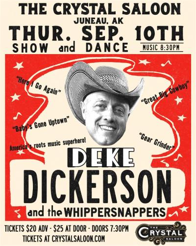 Deke Dickerson and the Whippersnappers at The Crystal Saloon