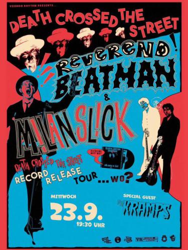 Die Kramps + Reverend Beat-Man at Lila Eule