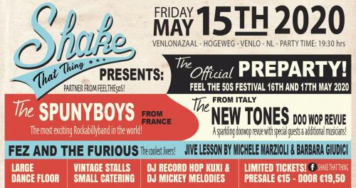 #8 Feel the 50s 2020 - preparty