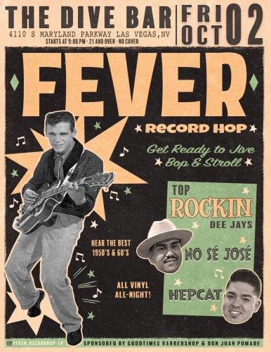 Fever Record Hop at The Dive Bar, Las Vegas