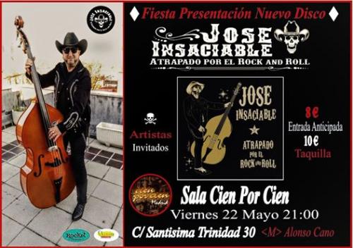 Jose Insaciable - Presentación nuevo disco 