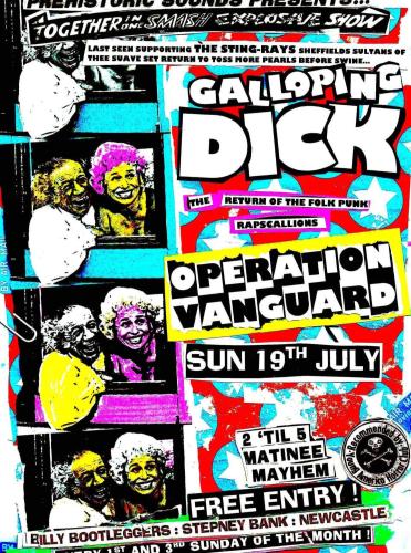 Galloping Dick and Operation Vanguard at Billy Bootleggers